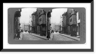 Church Street, facing Henry VII Gateway. oldest street in England, Windsor, England, Historic Print
