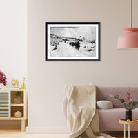 Japanese cavalry scouting near Ping-Yang, Vintage Wall Art