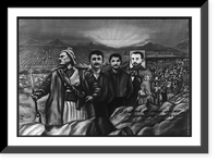 Unite in one aim, Iranian revolution long live Iran's people revolution, Vintage Poster