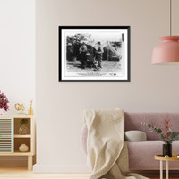 Historic Framed Print, Darryl F. Zanuck's production of The Grapes of wrath" by John Steinbeck with Henry Fonda and Jane Darwell,  John Carradine ...",  17-7/8" x 21-7/8"