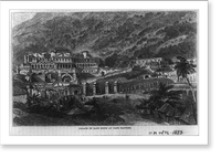 Palace of Sans Souci at Cape Haytien sic, Vintage Print