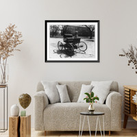 Haynes automobile, 1893. First car made by Elwood Haynes, Kokomo, Indiana, Antique Wall Art