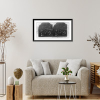 Historic Framed Print, Irregulars on the frontier. awaiting an attack. Graeco-Turkish War,  17-7/8" x 21-7/8"