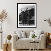 Lindy takes place of dead comrade. here are the three musketeers" of the National Air Races", Vintage Wall Art