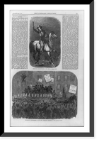 Presidential electioneering in New York. a street scene ; Presidential electioneering in New York. torchlight procession of the M'Clellan party, Vintage Poster