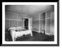 Bedroom of E.R. Knolt, Boston, Massachusetts.White Photo., Boston, Vintage Poster