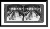 Folding and ironing linen collars, Troy, N.Y, Historic Reproduction
