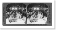 Folding and ironing linen collars, Troy, N.Y, Historic Reproduction