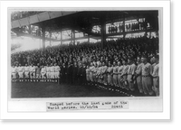 Historic Framed Print, Snaped before the last game of the World SeriesSnapped before the last game of the World Series,  17-7/8" x 21-7/8"