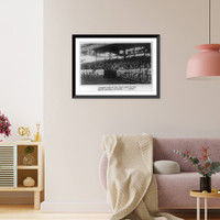 Historic Framed Print, Snaped before the last game of the World SeriesSnapped before the last game of the World Series,  17-7/8" x 21-7/8"