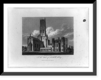 S.W. view of Fonthill Abbey.drawn & engraved by J. Storer, Antique Wall Art