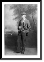 John Henry Taylor, golf champion - for the fifth time in his career won the British open golf championship, Vintage Wall Art