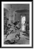 Historic Framed Print, [The dance of the groomsmen, Adowa],  17-7/8" x 21-7/8"