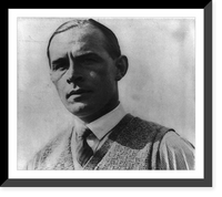 Historic Framed Print, Erich Maria Remarque,  17-7/8" x 21-7/8"