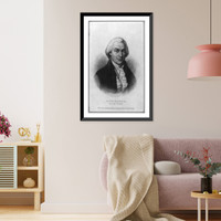 Historic Framed Print, Oliver Ellsworth, 1745-1807 - 3,  17-7/8" x 21-7/8"
