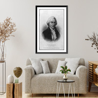 Historic Framed Print, Oliver Ellsworth, 1745-1807 - 3,  17-7/8" x 21-7/8"