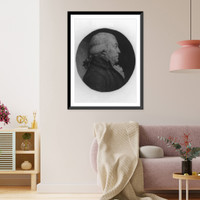 Historic Framed Print, [Elias Boudinot, head-and-shoulders portrait, right profile],  17-7/8" x 21-7/8"