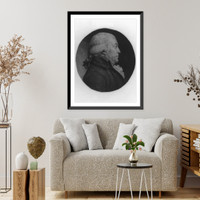 Historic Framed Print, [Elias Boudinot, head-and-shoulders portrait, right profile],  17-7/8" x 21-7/8"