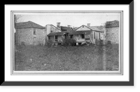 Gen. Macon's(?) house after hailstorm, San Antonio, Texas Classic, Historic Reproduction