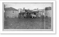 Gen. Macon's(?) house after hailstorm, San Antonio, Texas Classic, Historic Reproduction