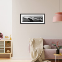View of Klemm KL 105 airplane, Germany, 1938. Left side, on ground, Antique Poster
