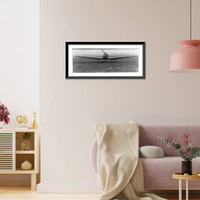 View of Klemm KL 105 airplane, Germany, 1938. Front view, on ground, Vintage Poster