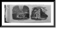 The Mercantile Library Association of Philadelphia, Pa. interior and exterior views Classic, Vintage Wall Art