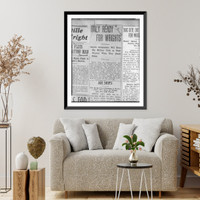 28 pages of clippings from various U.S. and French newspapers concerning aviation activites of Wright Brothers between 1903 and 1909 - 24, Historic Reproduction