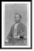 Historic Framed Print, Thomas W. Cardozo, 1838-1881,  17-7/8" x 21-7/8"