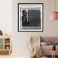 Suspected of aiming at overthrow of White race, Antique Print