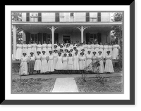 Historic Framed Print, Students of the National Training School for Women and Girls, Washington, D.C.,  17-7/8" x 21-7/8"