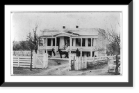Gustav Blersch house, 213 Washington St., San Antonio, Texas, Vintage Poster