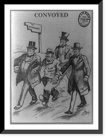 Historic Framed Print, Convoyed.Sid Greene.,  17-7/8" x 21-7/8"