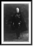 Historic Framed Print, [Truman Handy Newberry, full-length portrait, standing facing left, in uniform with cape],  17-7/8" x 21-7/8"