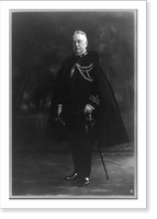 Historic Framed Print, [Truman Handy Newberry, full-length portrait, standing facing left, in uniform with cape],  17-7/8" x 21-7/8"