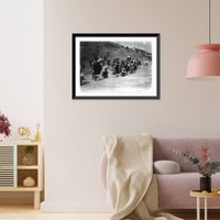 Fiesta of San Estevan (A). Acoma, Vintage Print
