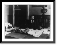 Historic Framed Print, [Herbert L. Satterlee, half-length portrait, seated at desk, facing right],  17-7/8" x 21-7/8"