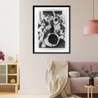 Stock Exchange.drawing by William Gropper. Classic, Historic Reproduction