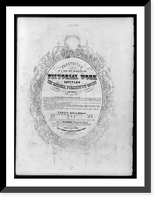 Advertisement for Plumbe's National Plumbeotype Gallery, Vintage Print