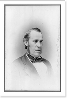 Historic Framed Print, [Benjamin Winslow Harris, head-and-shoulders portrait, facing left],  17-7/8" x 21-7/8"