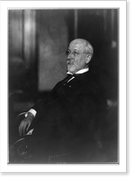 Carroll Smalley Page, 1843-1925, half-length portrait, seated, facing left, Historic Reproduction