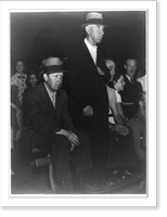 Close-up of two elderly men in audience Classic, Antique Wall Art