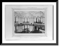 Historic Framed Print, [Interior view of the K&uuml;c&uuml;k Ayasofya Camii (mosque)].Abdullah Fr&egrave;res, Phot., Constantinople. - 2,  17-7/8" x 21-7/8"