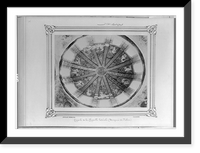 Historic Framed Print, [The interior ceiling of the Kariye Camii (mosque)].Abdullah Fr&egrave;res, Phot., Constantinople.,  17-7/8" x 21-7/8"