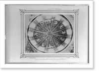 Historic Framed Print, [The interior ceiling of the Kariye Camii (mosque)].Abdullah Fr&egrave;res, Phot., Constantinople.,  17-7/8" x 21-7/8"