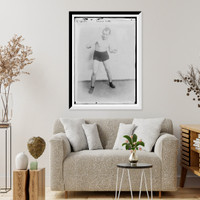 Historic Framed Print, Eddie Hichs, SS, 10/22/13,  17-7/8" x 21-7/8"