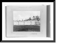 The middle ammunition magazine at Gulhane.the photograph studio of the Imperial School of Engineering, Antique Poster