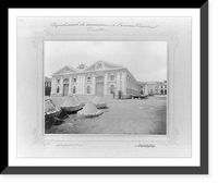 The carpentry workshop at the Imperial Tophane Factory.the photograph studio of the Imperial School of Engineering, Vintage Poster