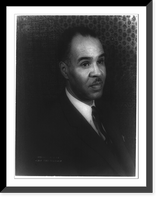 Historic Framed Print, [Portrait of Roy Wilkins],  17-7/8" x 21-7/8"