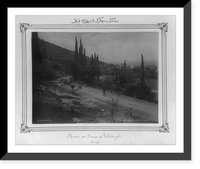 Historic Framed Print, [&Ccedil;ekirge Kaplica (thermal spring) in Bursa].Abdullah Fr&egrave;res.,  17-7/8" x 21-7/8"